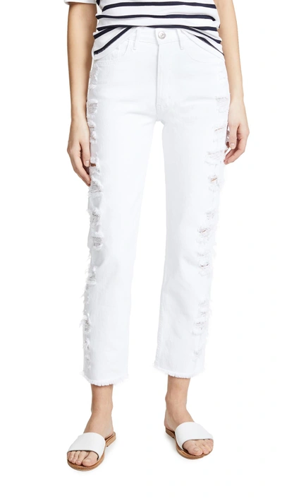 Shop 3x1 Higher Ground Crop Jeans In Lace