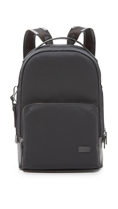 Shop Tumi Harrison Nylon Webster Backpack In Black