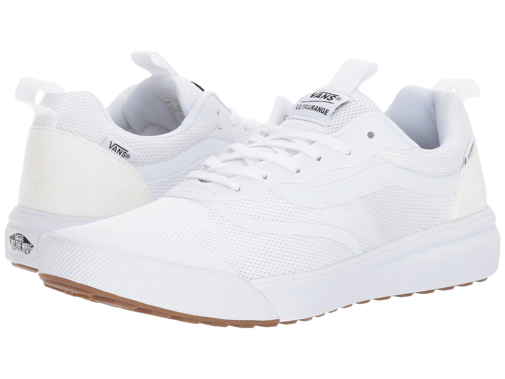 vans ultrarange rapidweld all white