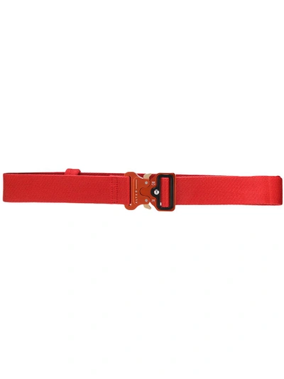 Shop Alyx Adjustable Strap Belt In Red