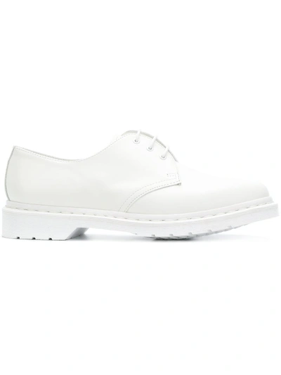 Shop Dr. Martens' Dr. Martens 1461 3-eye Derby Shoes - White