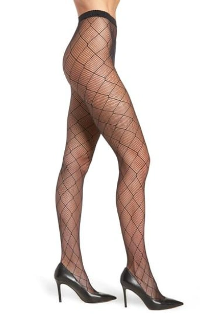 Shop Wolford Chrissie Tights In Black