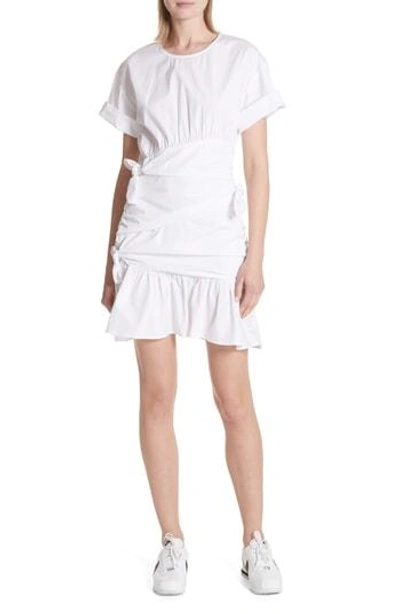 Shop A.l.c Cassian Cotton Dress In White