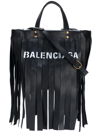 Shop Balenciaga Laundry Cabas Xs Bag