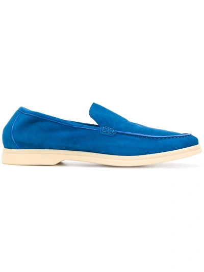 Shop Andrea Ventura Sailor Loafers - Blue