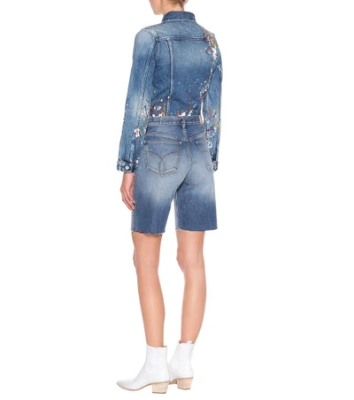 Shop Calvin Klein Jeans Est.1978 Denim Shorts In Blue