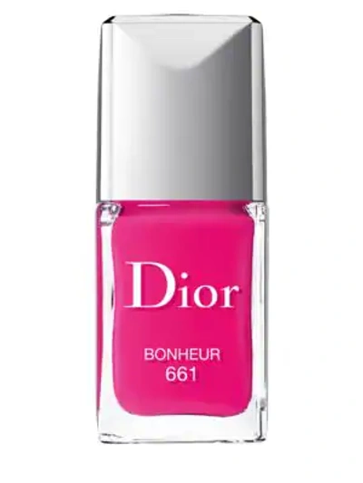 Shop Dior Vernis Gel Shine & Long Wear Nail Lacquer In Pink
