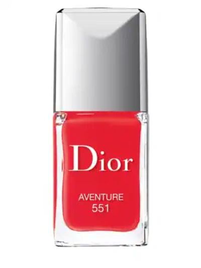 Shop Dior Vernis Gel Shine & Long Wear Nail Lacquer In Red