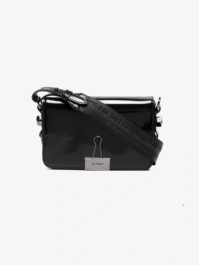 Shop Off-white Mini 'binder' Handtasche In Black