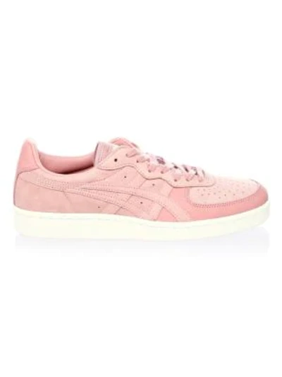 Shop Onitsuka Tiger Gsm Low-top Suede Sneakers In Ash Rose