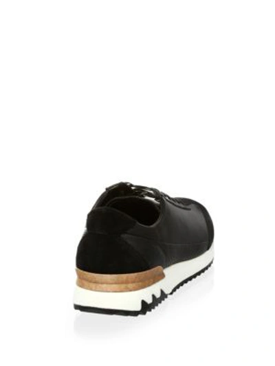 Shop Onitsuka Tiger Tiger Mhs Cl Leather Sneakers In Black