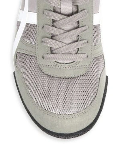Shop Onitsuka Tiger Ultimate 81 Mesh Sneakers In Moon Rock White