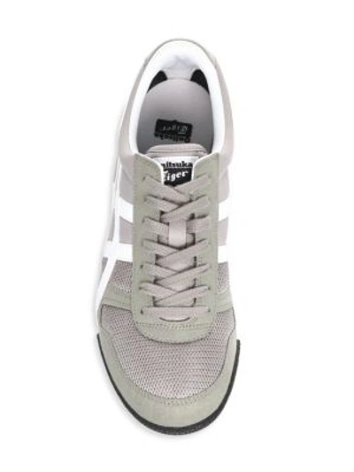 Shop Onitsuka Tiger Ultimate 81 Mesh Sneakers In Moon Rock White