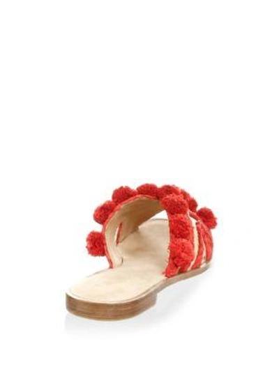 Shop Joie Paden Pom-pom Sandals In Multi