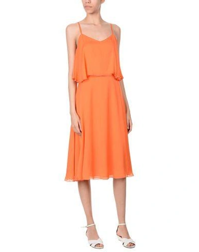 Shop Space Style Concept Knee-length Dress In Orange