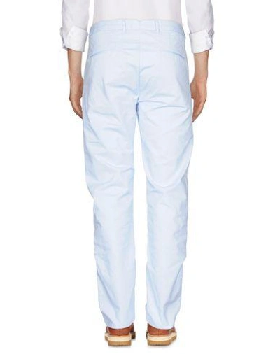 Shop Scotch & Soda Casual Pants In Sky Blue