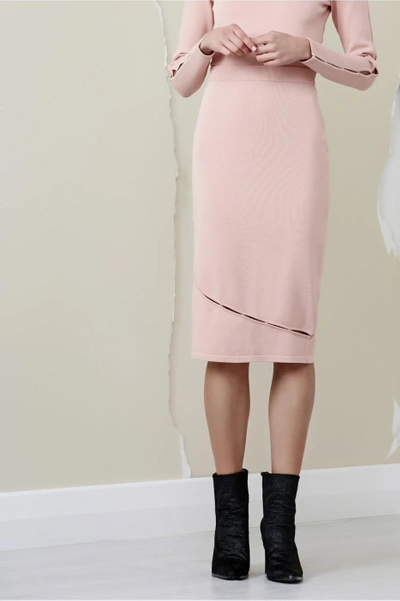 Shop Finders Keepers Ainsley Knit Skirt In Dusk