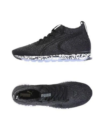 Shop Puma Jamming Evoknit Man Sneakers Black Size 5 Textile Fibers