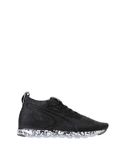 Shop Puma Jamming Evoknit Man Sneakers Black Size 5 Textile Fibers