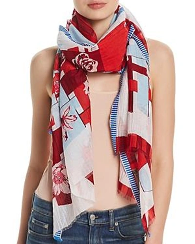 Shop Inouitoosh Fleurus Scarf In Red