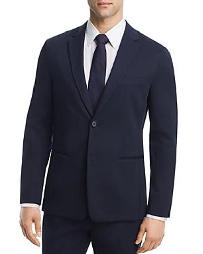 Shop Theory Newson Cotton Slim Fit Suit Jacket - 100% Exclusive In Royal Navy