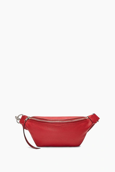 Shop Rebecca Minkoff Scarlet Red Bree Crossbody Belt Bag |