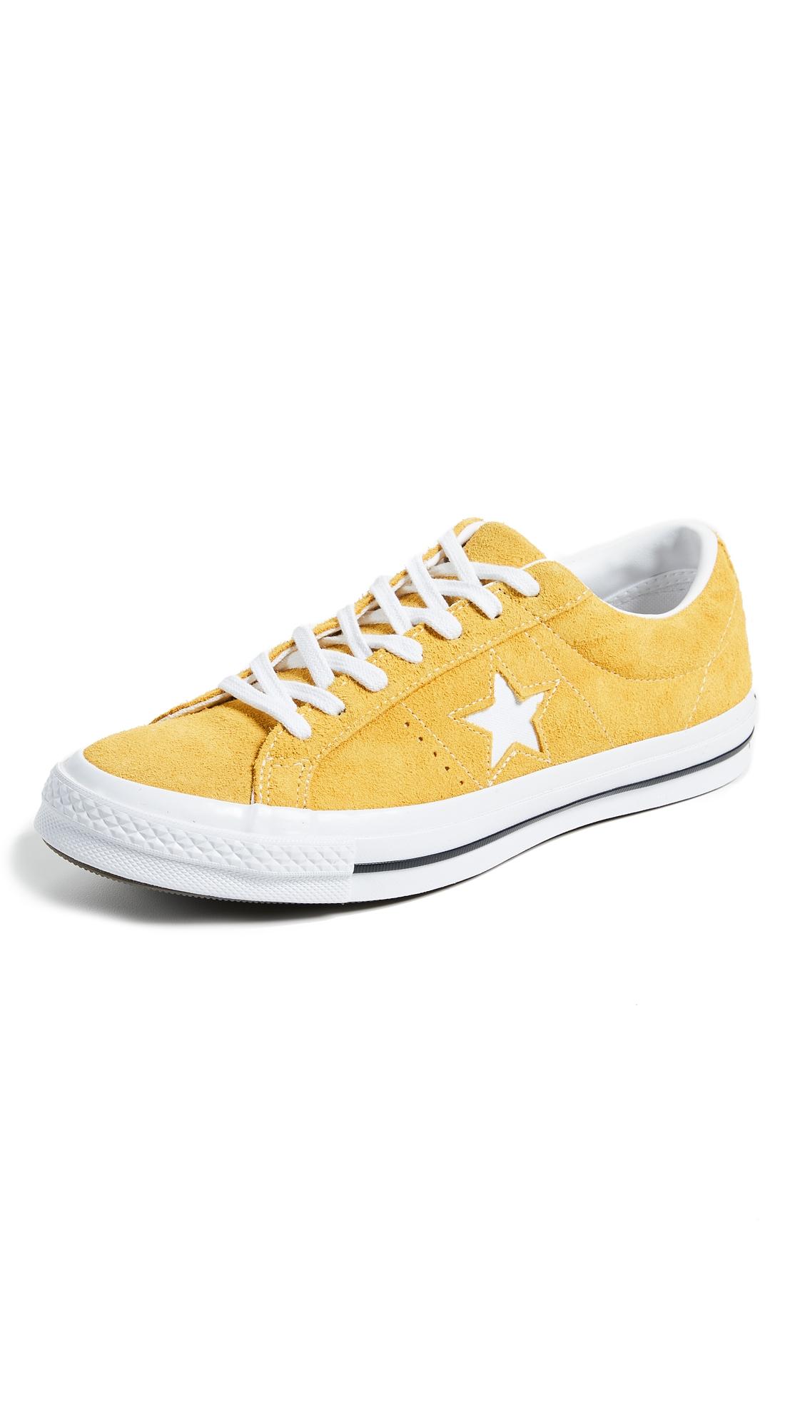 converse one star mineral yellow