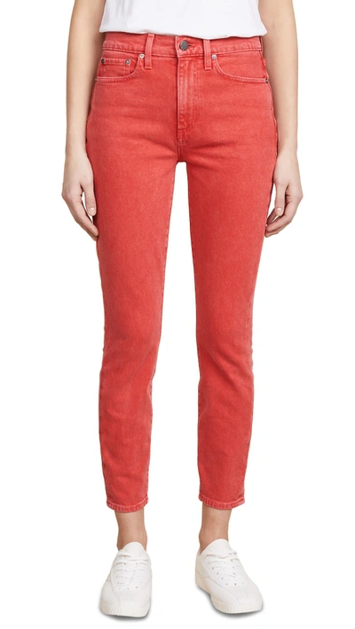 Shop Alice And Olivia Ao. La By Alice + Olivia Good High Rise Ankle Skinny Jeans In Perfect Poppy