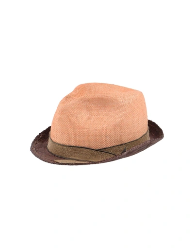 Shop Brunello Cucinelli Hat In Salmon Pink