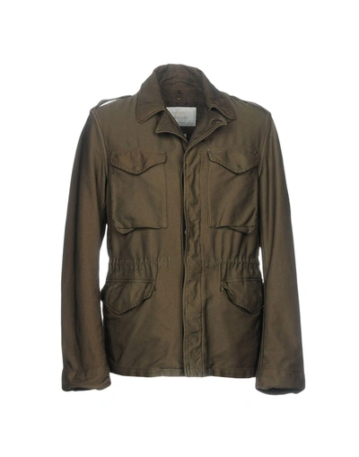 Shop Esemplare Jacket In Military Green