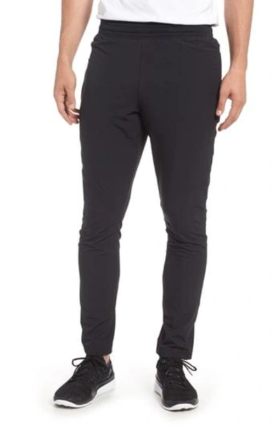 Shop Under Armour Fitted Woven Training Pants In Black