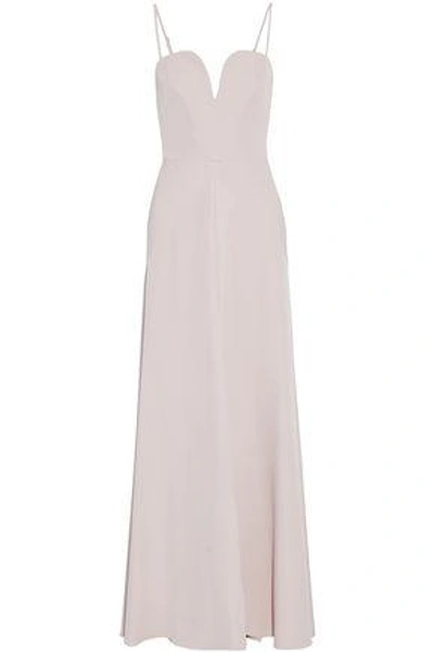 Shop Milly Woman Ponte Gown Lilac
