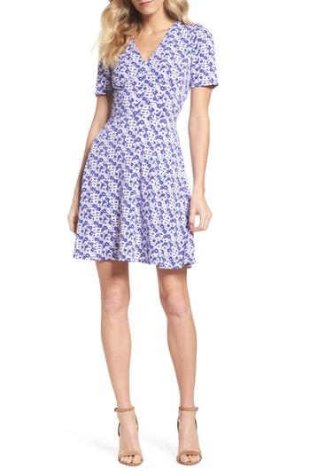 michael kors fit and flare dress