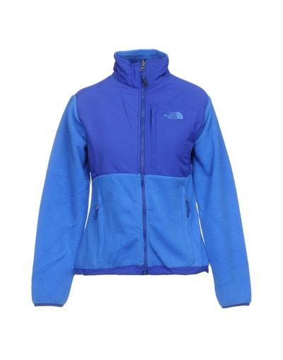 Shop The North Face Sweatshirt In Blue