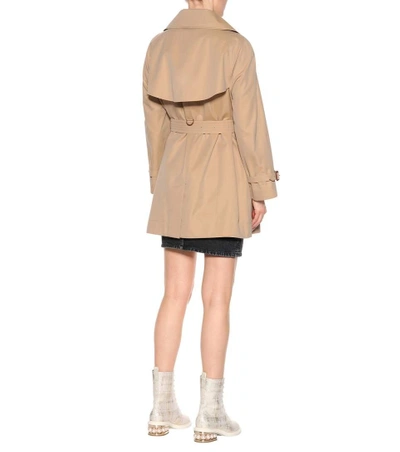 Shop Burberry Fortingall Trench Coat In Beige