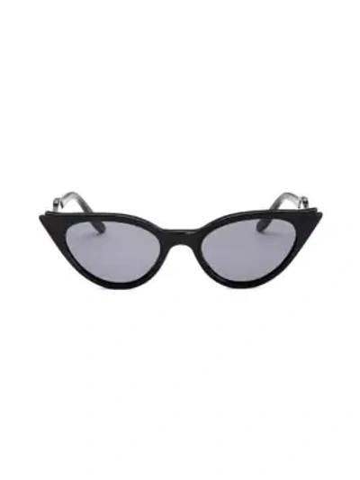 Shop Illesteva Isabella 52mm Cat Eye Sunglasses In Black