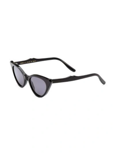 Shop Illesteva Isabella 52mm Cat Eye Sunglasses In Black