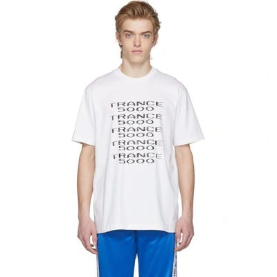 Shop Misbhv White Trance 5000 T-shirt