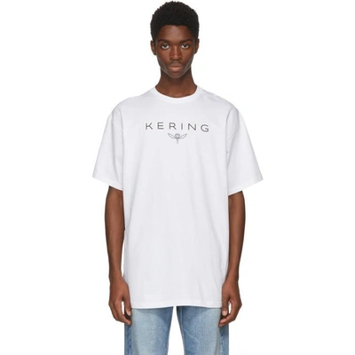 Balenciaga White 'kering' T-shirt | ModeSens