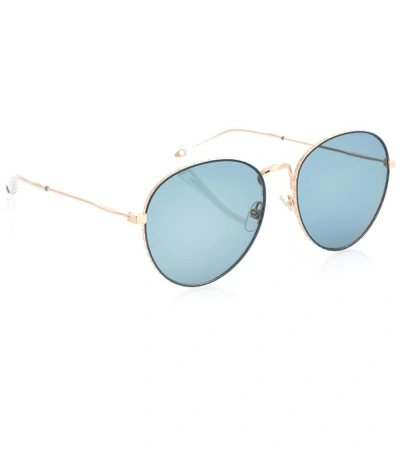 Shop Givenchy Round Sunglasses In Blue