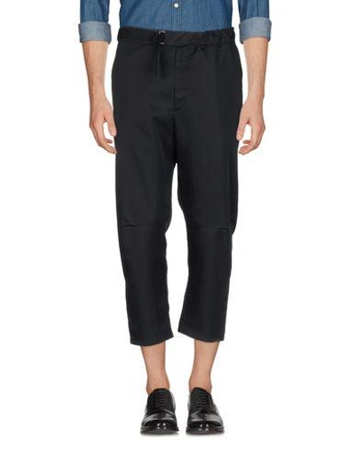 Shop Oamc 3/4-length Shorts In Black