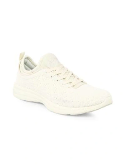 Shop Apl Athletic Propulsion Labs Men's Techloom Low-top Sneakers In Off White