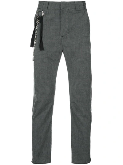 Shop Chapter Tailored Trousers In Grey