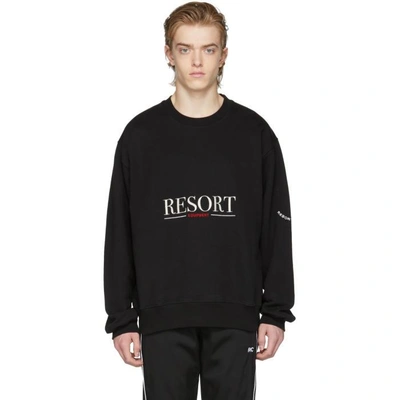 Shop Resort Corps Black Equipment Sweatshirt
