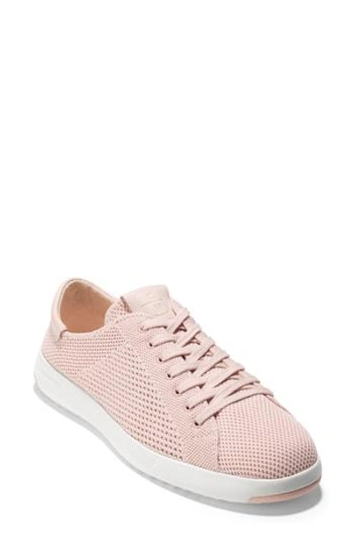 Shop Cole Haan Grandpro Stitchlite Sneaker In Peach Blush Fabric