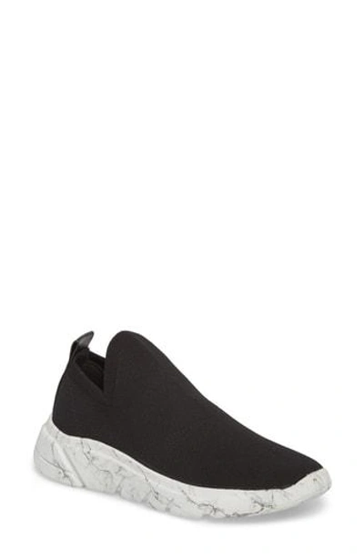 Shop Kendall + Kylie Caleb Knit Sneaker In White