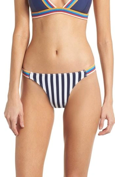 Shop Rye Sizzle Bikini Bottoms In Navy