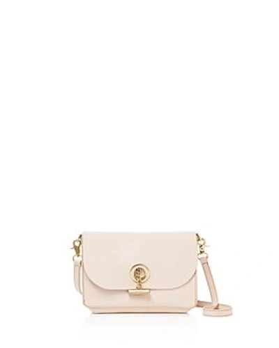 Shop Botkier Waverly Leather Crossbody In Blossom Pink/gold