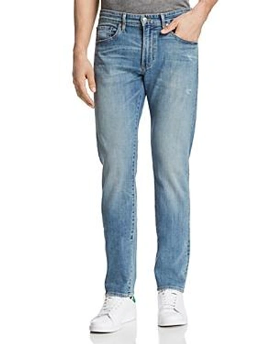 Shop S.m.n Studio Hunter Standard Slim Fit Jeans In Windsom - 100% Exclusive In Medium Blue