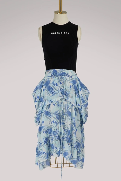 Shop Balenciaga Sleeveless Dress